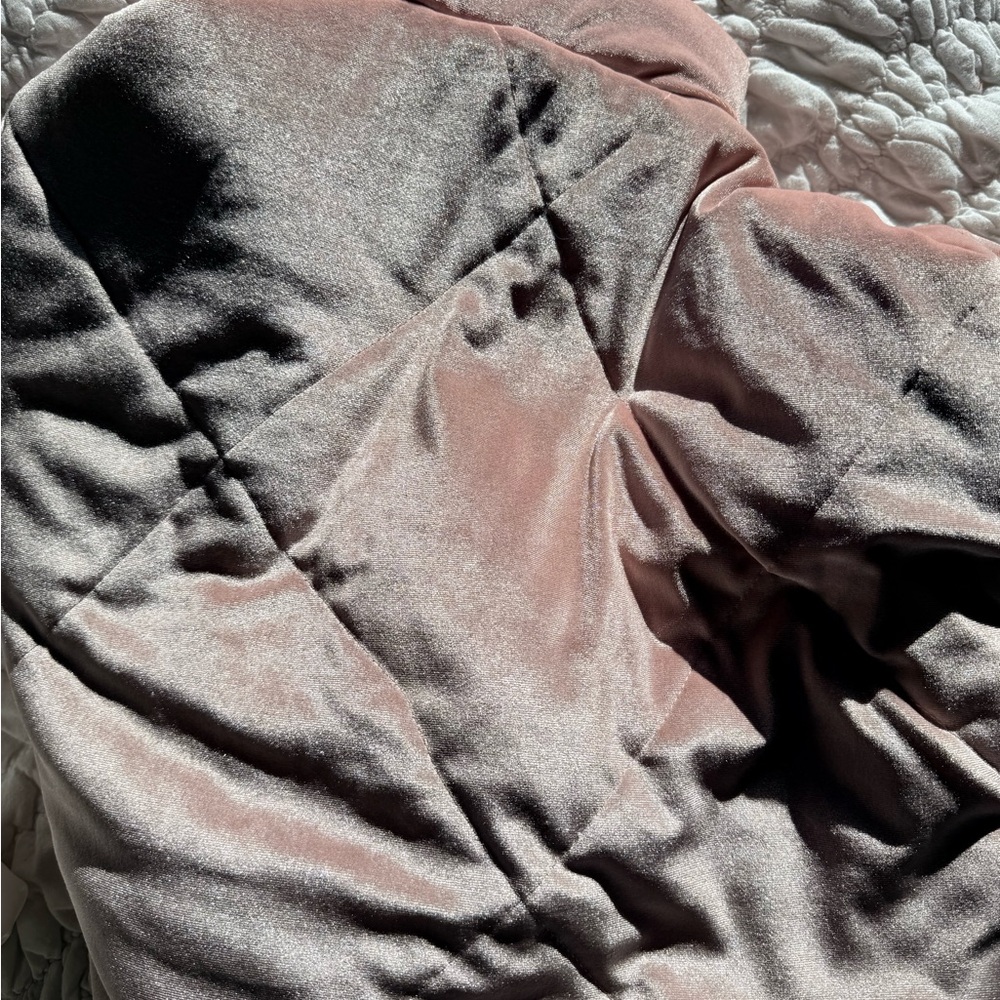 Pink velvet jacket - Picture 4 of 5